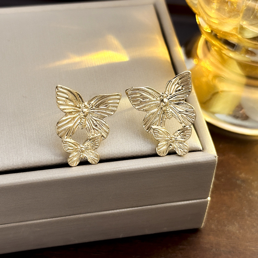 34# Butterfly Stud Earrings
