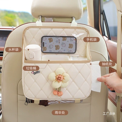 Car storage bag/box — Car Storage Box Seat Back