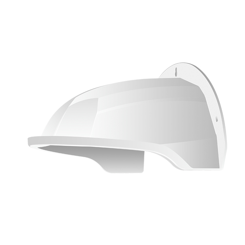 Camera Rain Cover for Outdoor Surveillance, Dustproof and Waterproof Plastic Dome Camera Monitor with 360-Degree Bracket