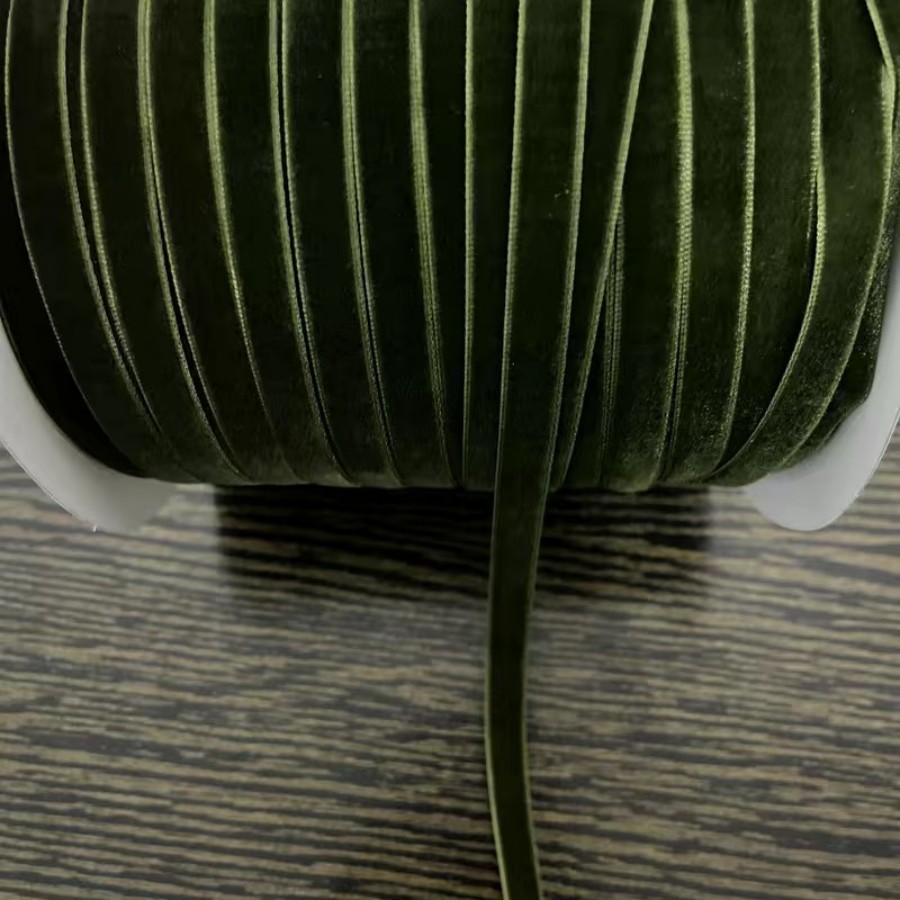 Verde militar * 1 cm de ancho * 5 m de largo