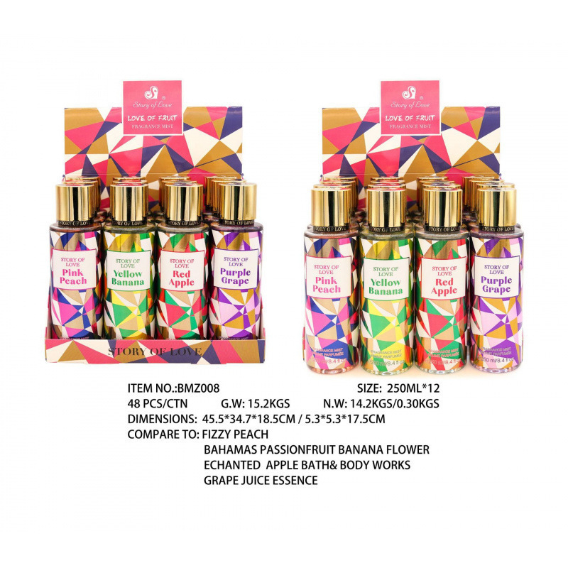 香水持久留香250ml 女士香水身体喷雾香氛持久perfumes东南亚外贸|undefined