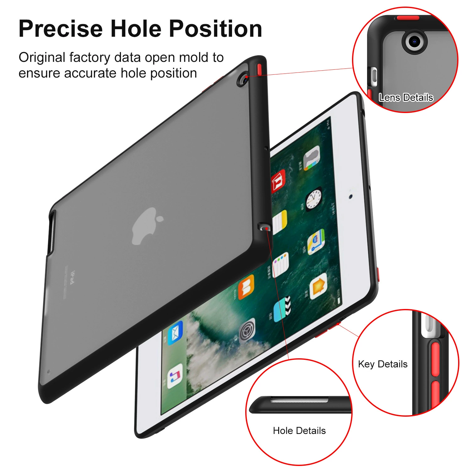Защитный набор для кожи при очищении совместим с iPad 10 2022 защитный чехол Apple планшет Air2 iPad9.7