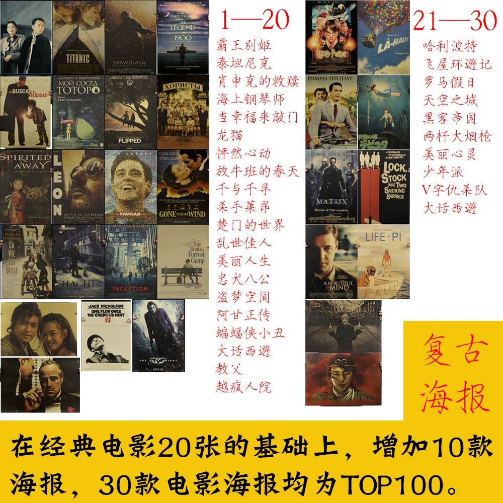 Ретро кожаный классический постер, популярная наклейка на стену, Гонконг