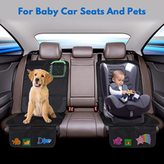 New Amazon Best Selling Child Car Seat Safety Mat Anti-Slip and Anti-Wear Mat Car Seat Protection Pad