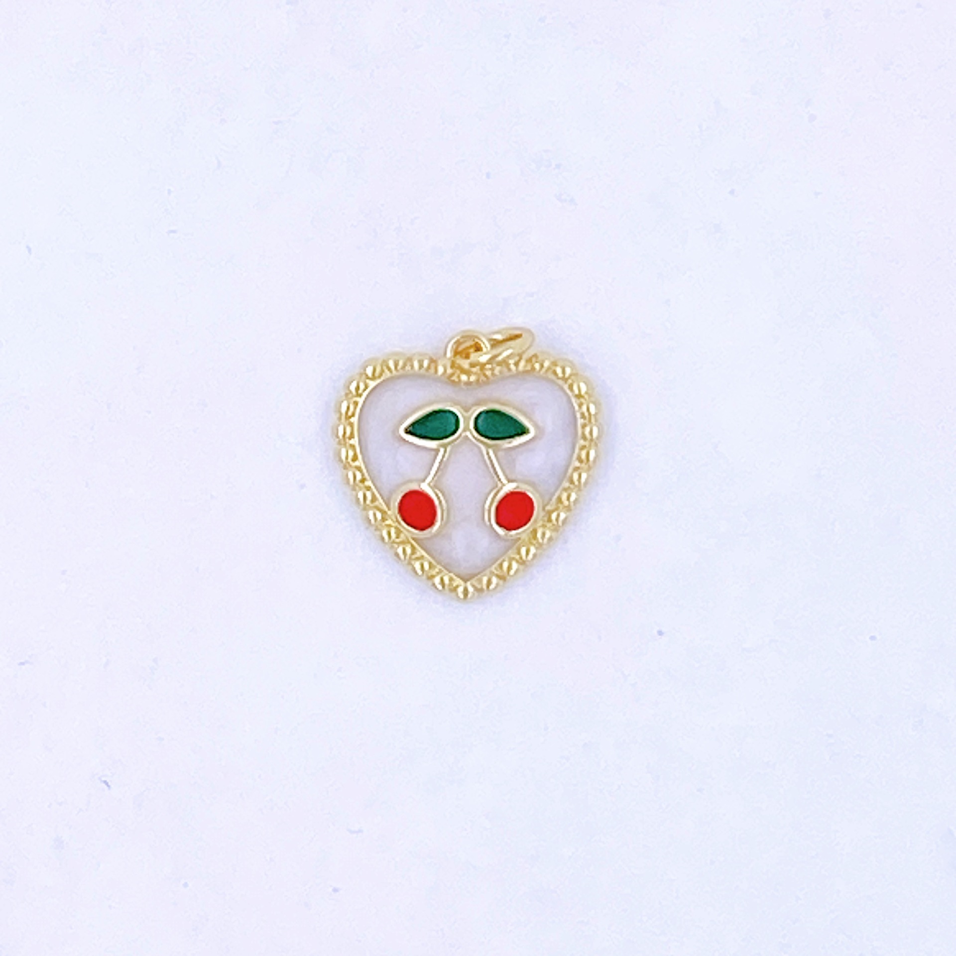 1 Piece Copper Polished Cherry Pendant display picture 22