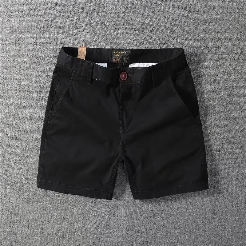 Pantalones cortos de gama alta de lujo ligero, pantalones de tres puntos para hombres, pantalones de traje de herramientas, moda empresarial británica, comercio exterior, venta al por mayor transfronteriza