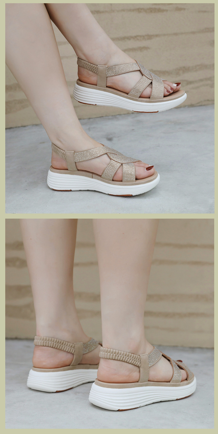 V360-9 Neue 2025 Strass Dicke Sohle Große Größe Leichte Süße Sandalen Für Frauen_voghion.com
