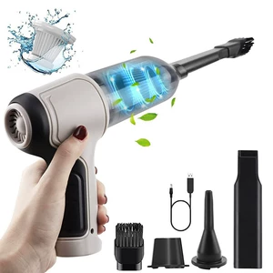 Wireless charging car vacuum cleaner super handheld high-power car vacuum cleaner blowing and suction dual-purpose all-in-one machine