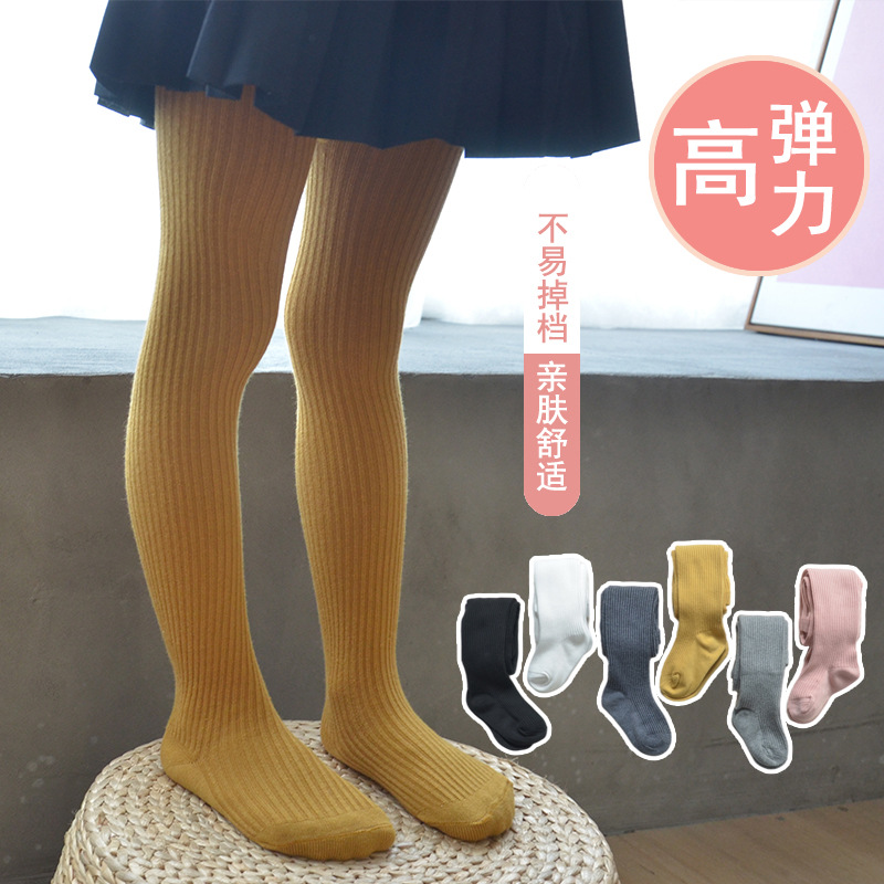 2026 New Style Girls' Leggings, Korean Style Baby Pantyhose, Spring/Summer Thin Style Wholesale