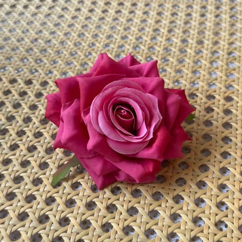 Handmade Simulated Rose Flower Head DIY Flower Wall Wedding Photography Set Prop Studio Background Wall Decor Flower