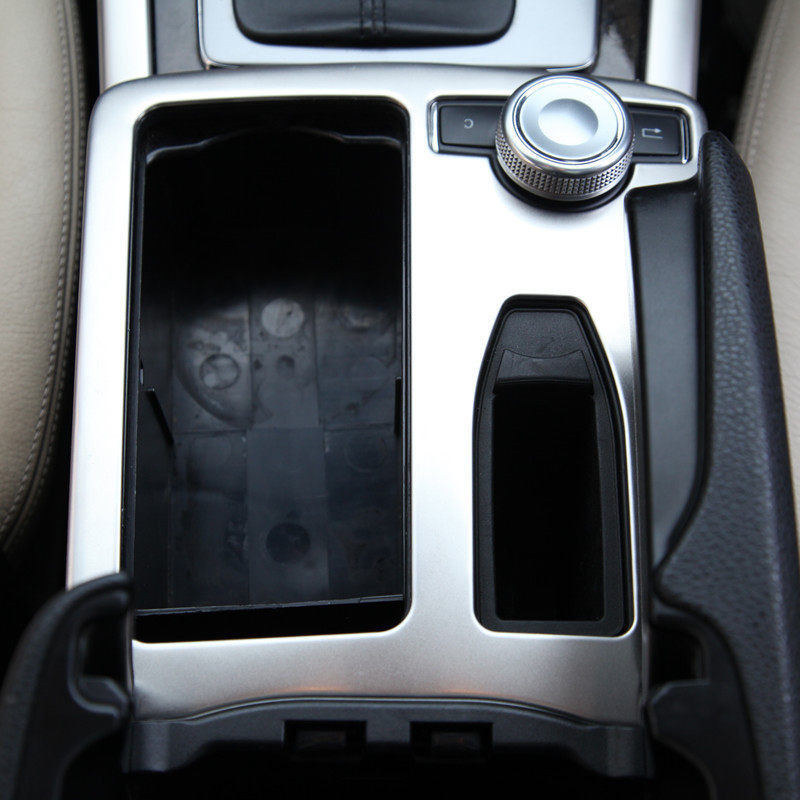 Suitable for Old Model Mercedes-Benz W204 C-Class C180 200 300 Right-Hand Drive Modified Center Console Cup Holder Panel Decoration
