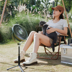 愛登edon小娘充電ファン屋外キャンプ扇風機三脚吊り下げ扇蚊駆除ファン