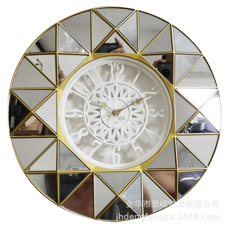 Reloj de pared de moda simple reloj de cuarzo decorativo creativo reloj de cuarzo 3D reloj de pared de plástico al por mayor relojes fabricantes