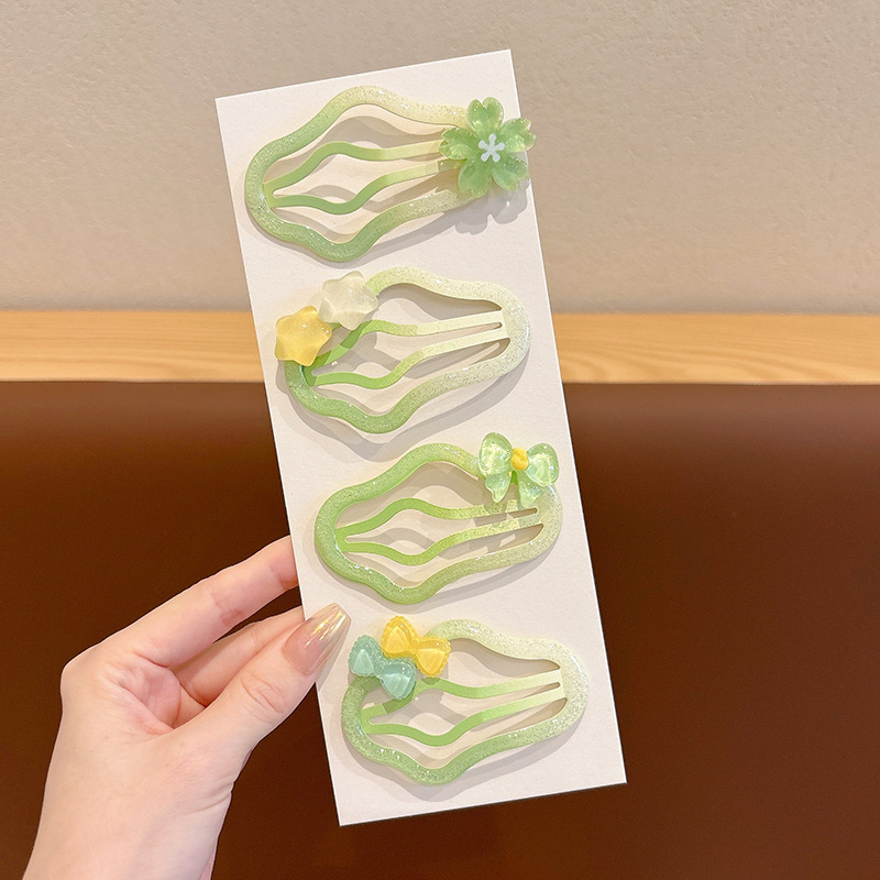 Bebé no duele el pelo del pelo fetal clip de pelo accesorios para el cabello hembra infantil clip de pelo niños horquilla accesorios pequeña princesa bebé tocado