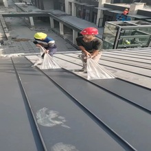 屋顶铝合金压型板25-430 铝镁锰屋面板新型围挡0.9mm铝镁锰合金板