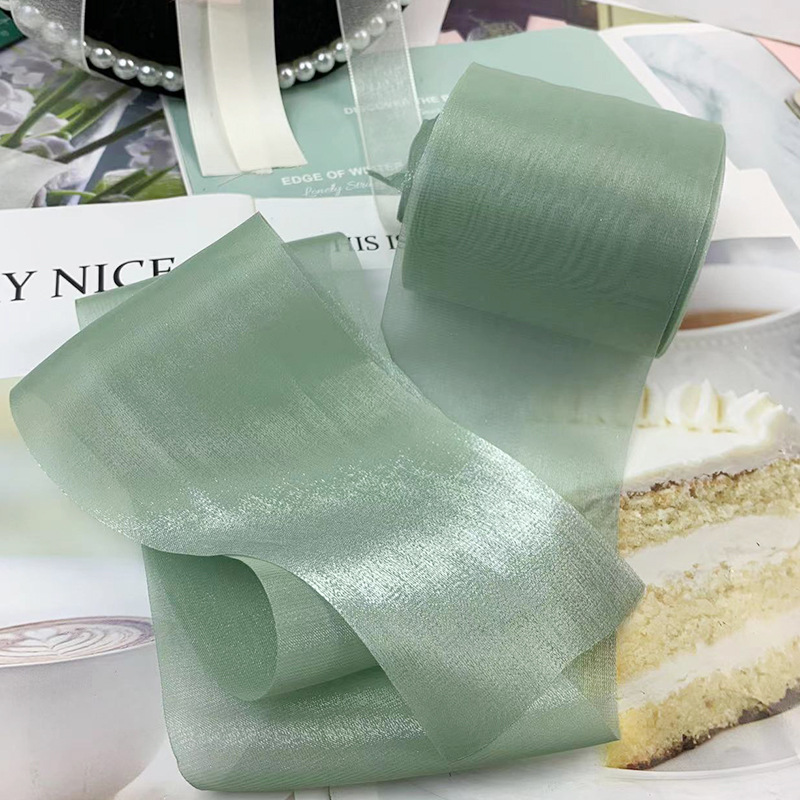 ホット販売 8 センチメートルストリーマー糸織りリボン花靴花帽子花服手袋袖靴下弓アクセサリー