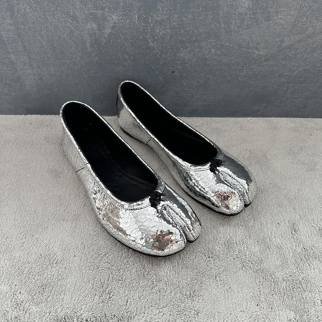 실버 신색, 평평한 바닥(3일 이내 배송)