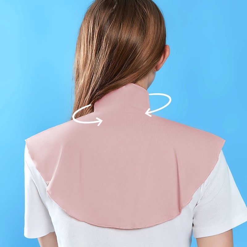 氷の糸の日焼け止めの小さいショールは首の服のショールを囲みます。|undefined