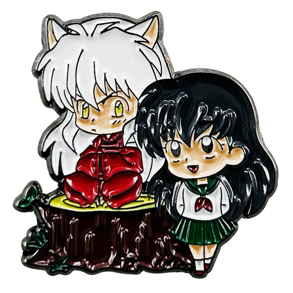 Classic Anime Character Brooches, Couple Enamel Pins, Cute Cartoon Character Badges, Decorative Accessories, Fun Gifts