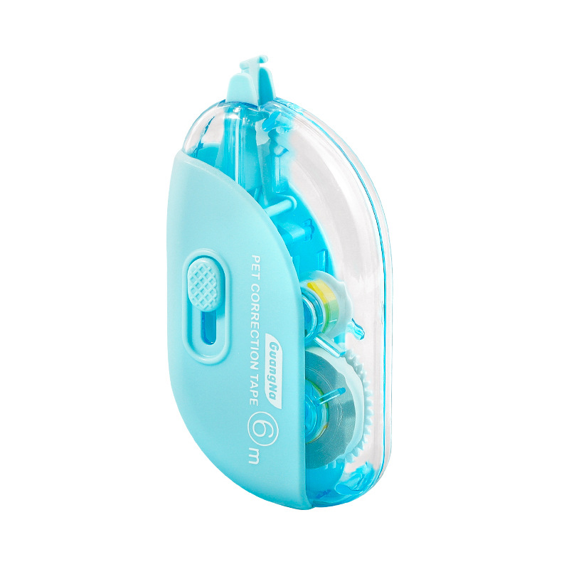 Guangna 916 cinta de corrección de ojos de color macarons 6m de gran capacidad para estudiantes con herramientas de aprendizaje de alto valor ins