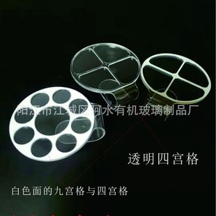 in stock acrylic makeup plate acrylic makeup palette, manufacturers direct acrylic palette
