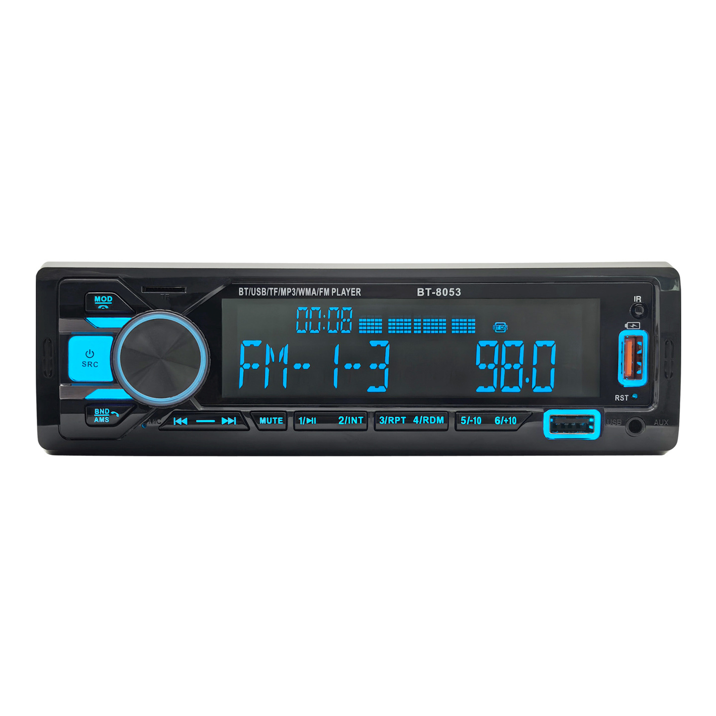 Radio multimedia del automóvil general reproductor MP3 de voz Bluetooth control manos libres reproductor 8053