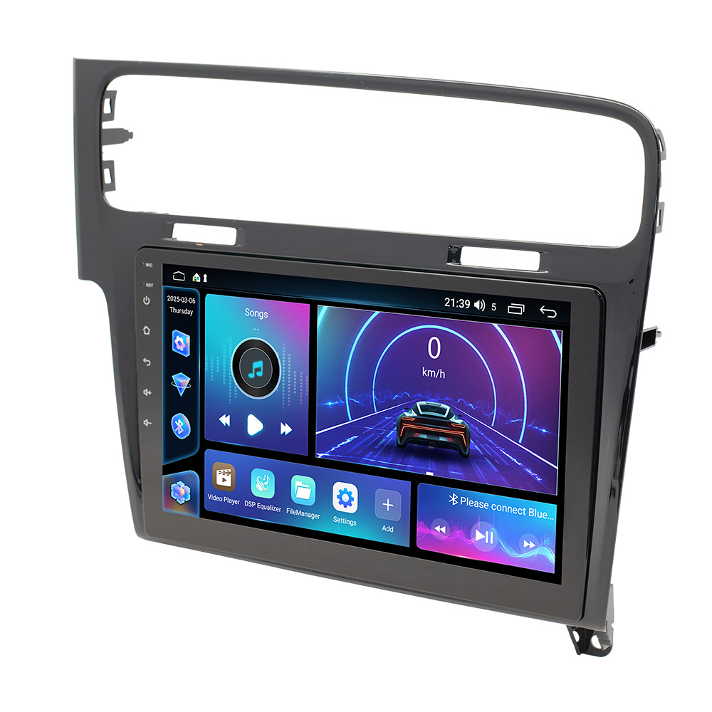 Aplicable a 12 - 20 años Volkswagen Golf 7 Android navegación de automóviles Fang Yitong cuatro núcleos / ocho núcleos pantalla de control central