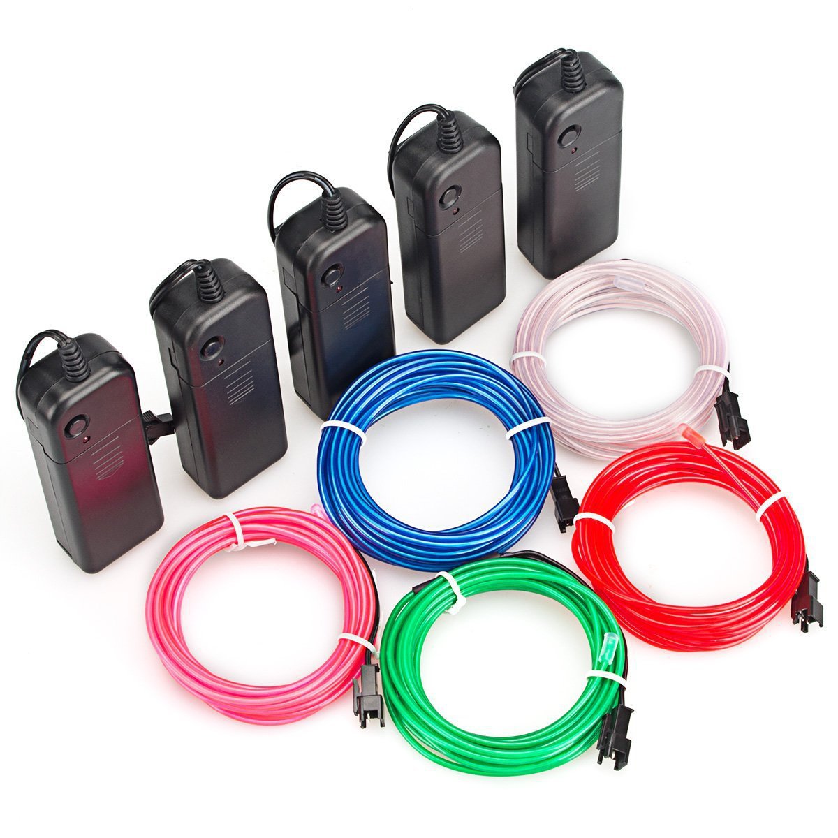 Spot supply of high-brightness EL cold wire car ambient lights, sourced directly from the manufacturer.
