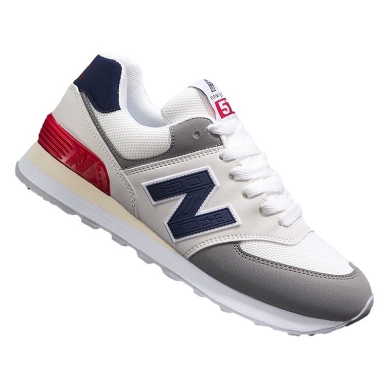 Cross-border 2025 estilo caliente todo-fósforo zapatos deportivos zapatos casuales para hombres otoño nueva pareja N tendencia zapatillas transpirables