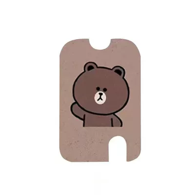 Emma Bixiong Foot Pad D263 Electric vehicle foot mat - brown-bear-send-velcro-emma-bichon-d260