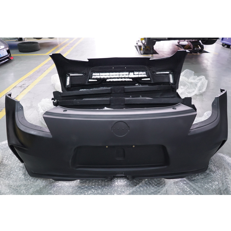 Suitable for Nissan Demon Z34 370Z Modification Parts Nismo Full Set of Large Surround Modified Front and Rear Bumpers, Side Skirts and Rear Wings