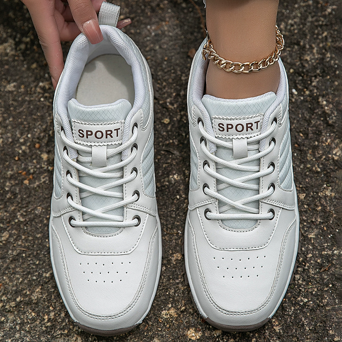 2025 трансграничный взрыв модной повседневной женской обуви