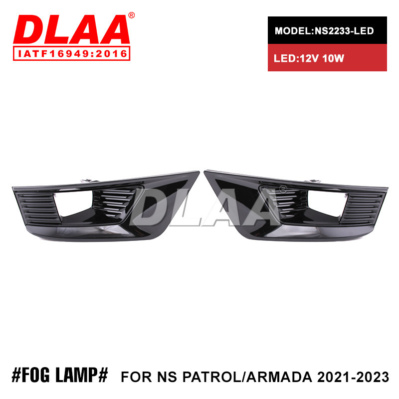 Aplicable a NISSAN PATROL / ARMADA2021 - 2023 conjunto de lámpara de niebla LED pickup luz de barra delantera de conducción diurna