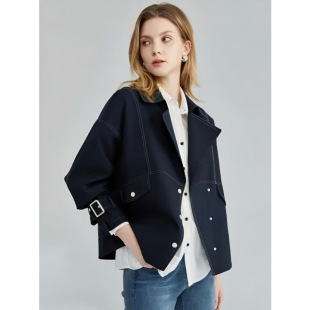 2024 Spring and Summer Popular Windbreaker Women's Design, Elegant, High-End Fashion, Loose Casual Jacket Tops