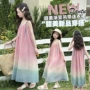 大童女童新款渐变连衣裙