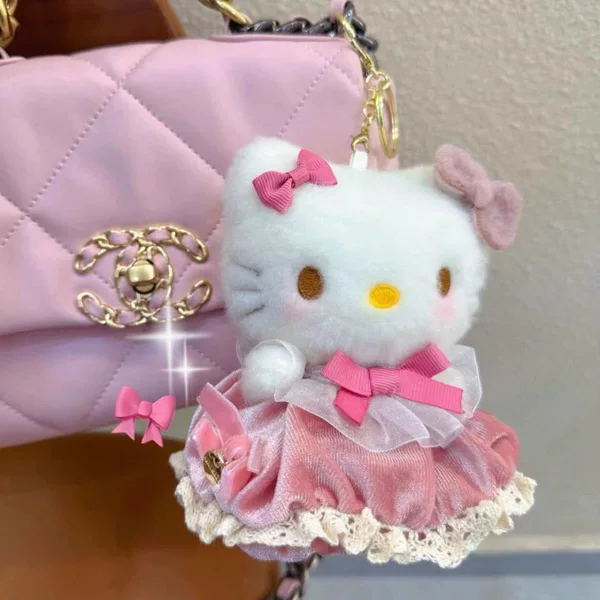 Mengqu Brand Dongguan Plush Doll Niche Cute Kt Cat School Bag Pendant Wholesale