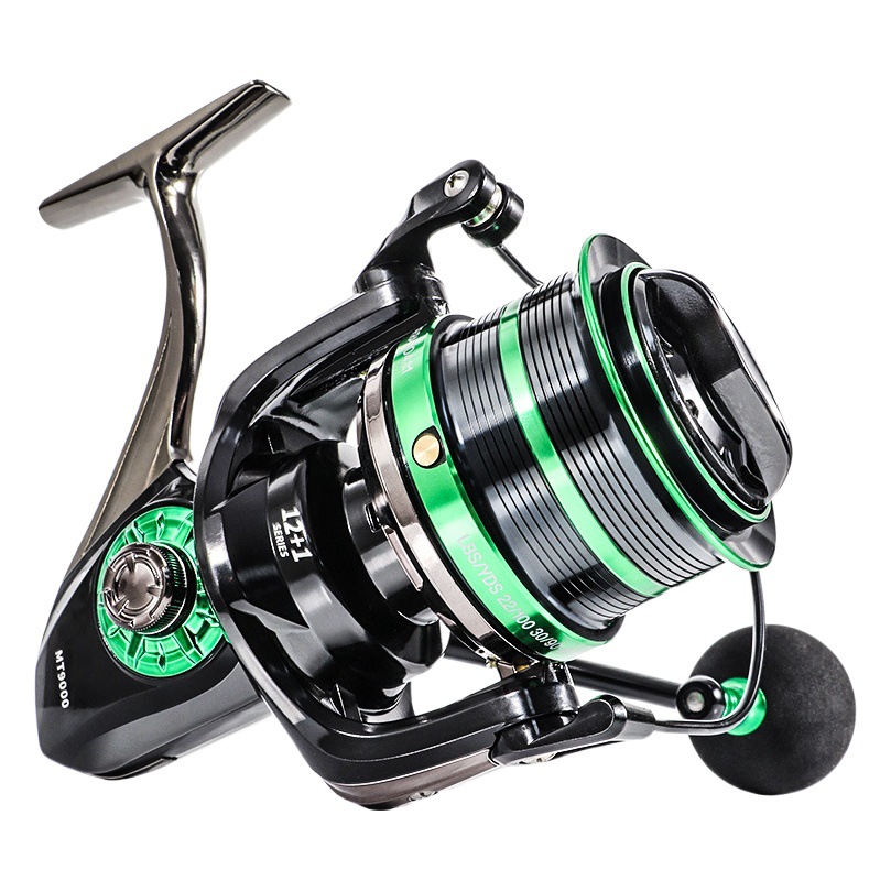 Nuevo carrete de largo alcance carrete de pesca rueda giratoria