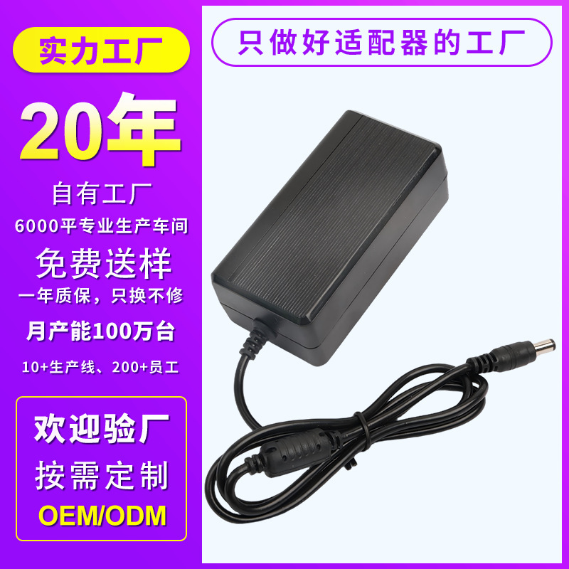 12V2A Power Adapter 5V5A 9V5A 12V4A 24V4A Fascia Gun Massager Power Adapter