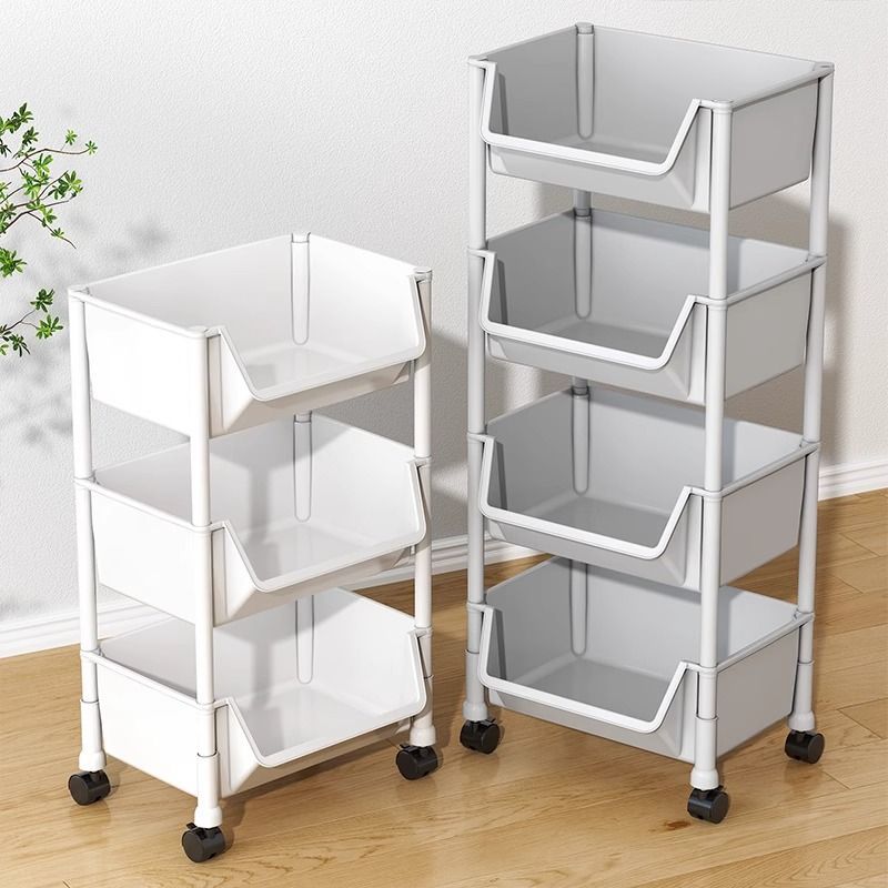 Small trolley storage rack household snack floor multi-layer..