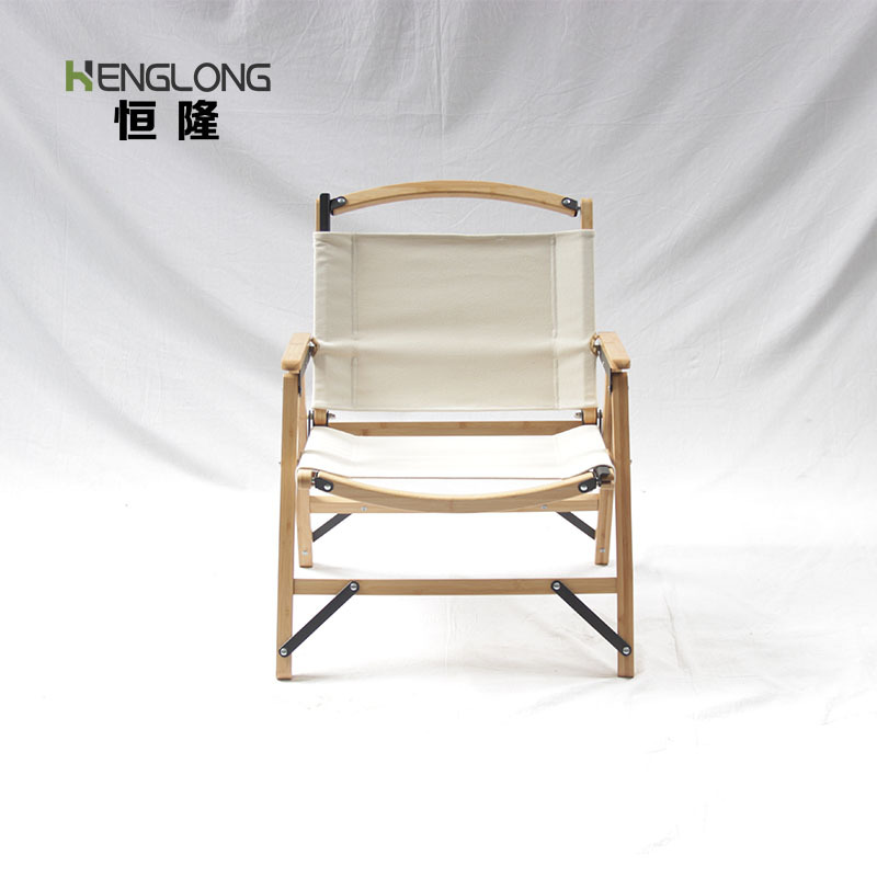 Outdoor folding Kermit chair bamboo wooden portable detachable…