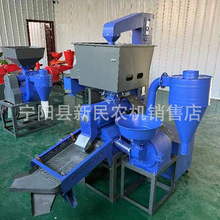 新款商用80型碾米机震动分离去石去杂打米机稻谷去壳机自动上料