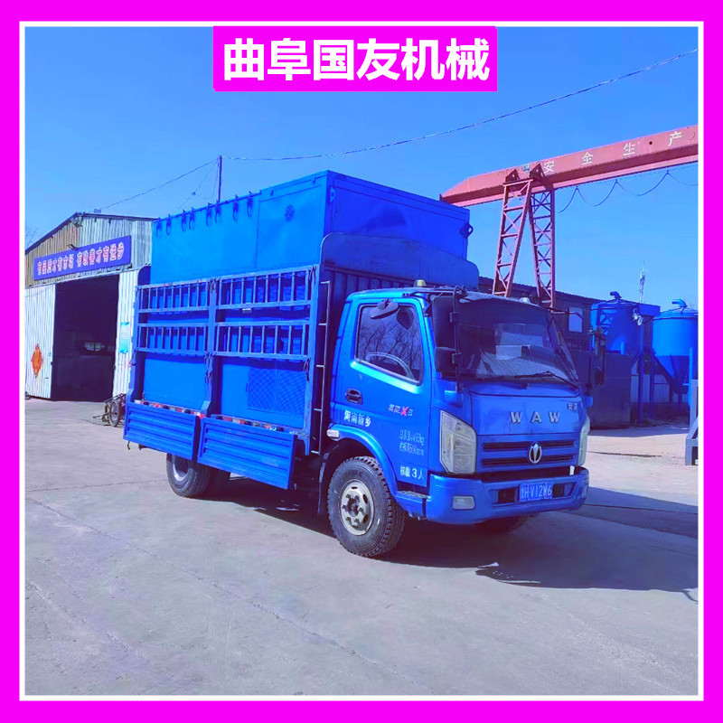 车载式锅炉灰喝灰机电厂清灰移动吸灰车 150型方箱一体气力输送机