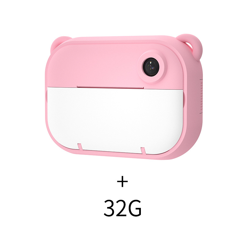 핑크 + 32G 카드 + 5 컬러 펜 2 롤 종이 1 끈