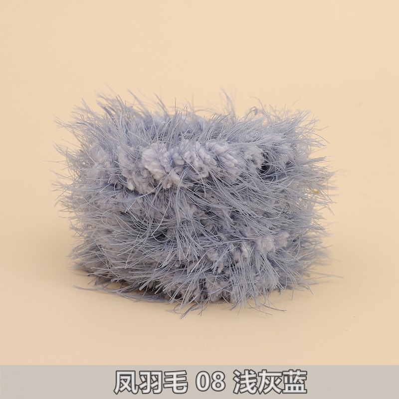 エラのおもちゃ12mm鳳羽の長い毛は太くて超密で超太いツイストスティックdiy子犬のおもちゃの材料は卸売りを包みます。