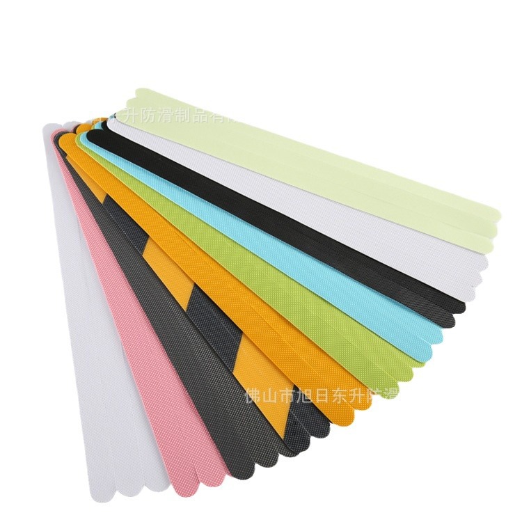 Flor baño antideslizante pegatinas PEVA copo de nieve antideslizante tela 10cm * 10cm ronda PU caucho antideslizante cinta