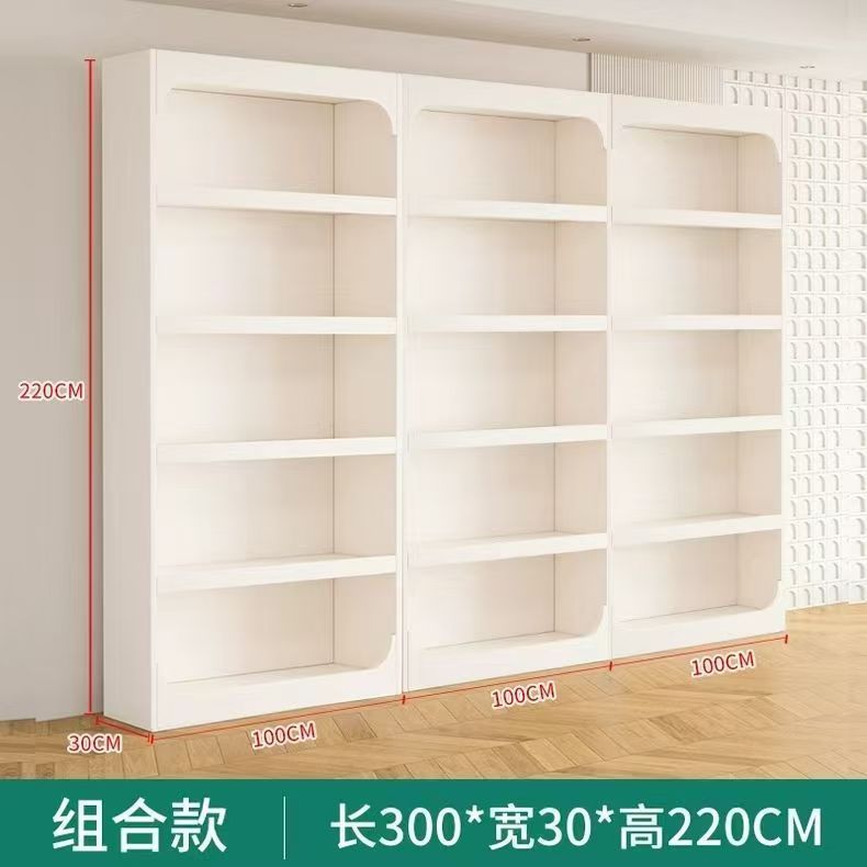 展示柜产品化妆品货架样品美容院置物架美甲多层玻璃门陈列柜子|undefined
