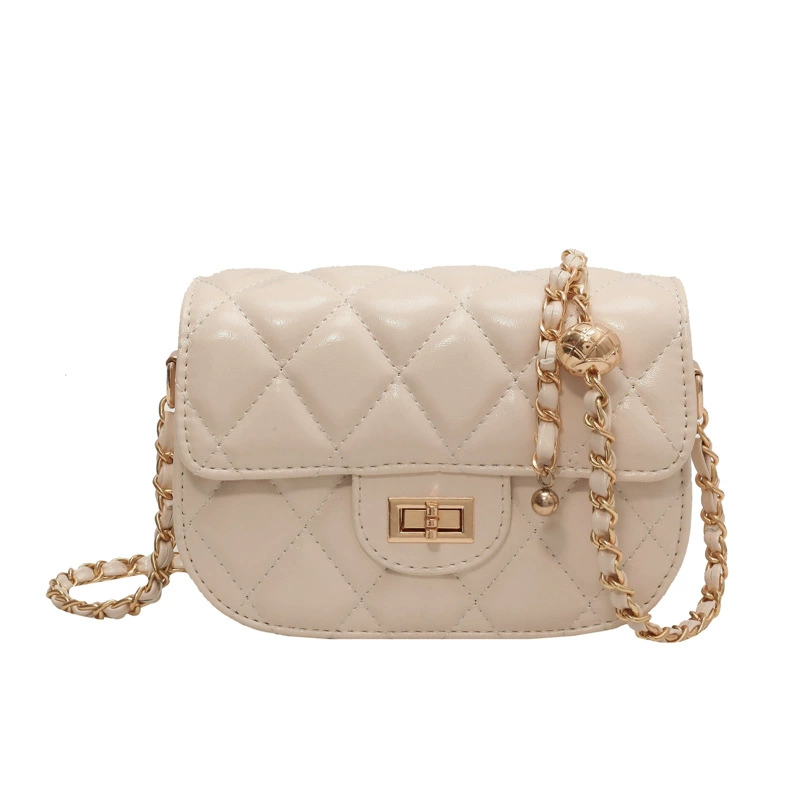 Маленькая сумка через плечо, модная цепь, одно плечо, стиль Chanel, коллекция 2023, высокой класса