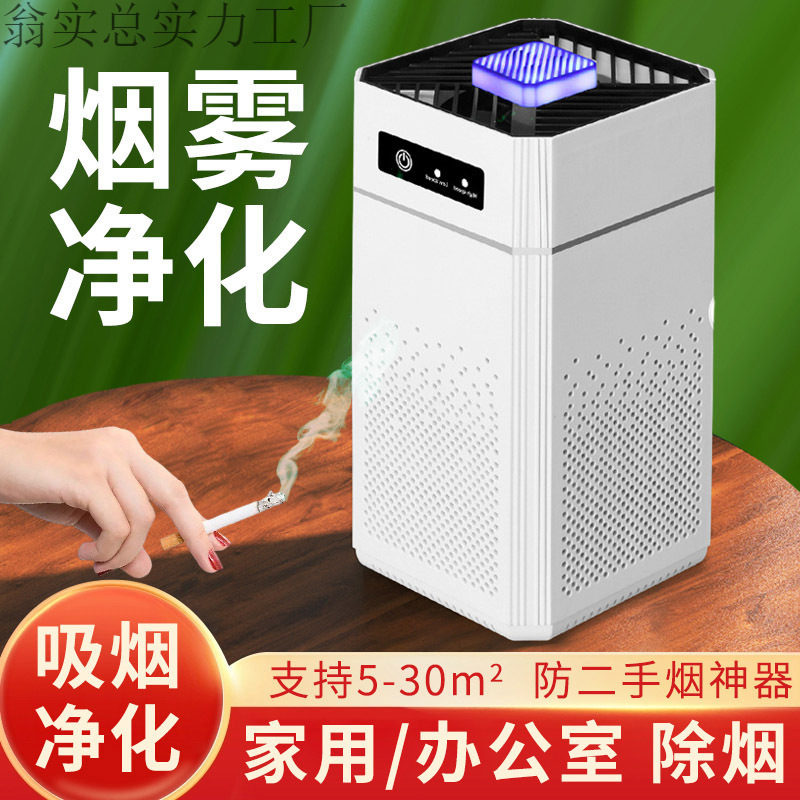 Air Purifier Removes Smoke Smell, Smoking and Exhaust Artifact, Smoking Second-Hand Smoke, Office Smoke Smell, Indoor Smoke Purifier