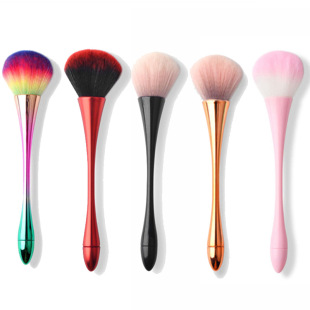 Multifunctional Powder Brush, Nail Dust Cleaning Tool, Small Waist Blush Brush, Dust Brush, Dust Brush, Soft-Bristled Cleaning Brush