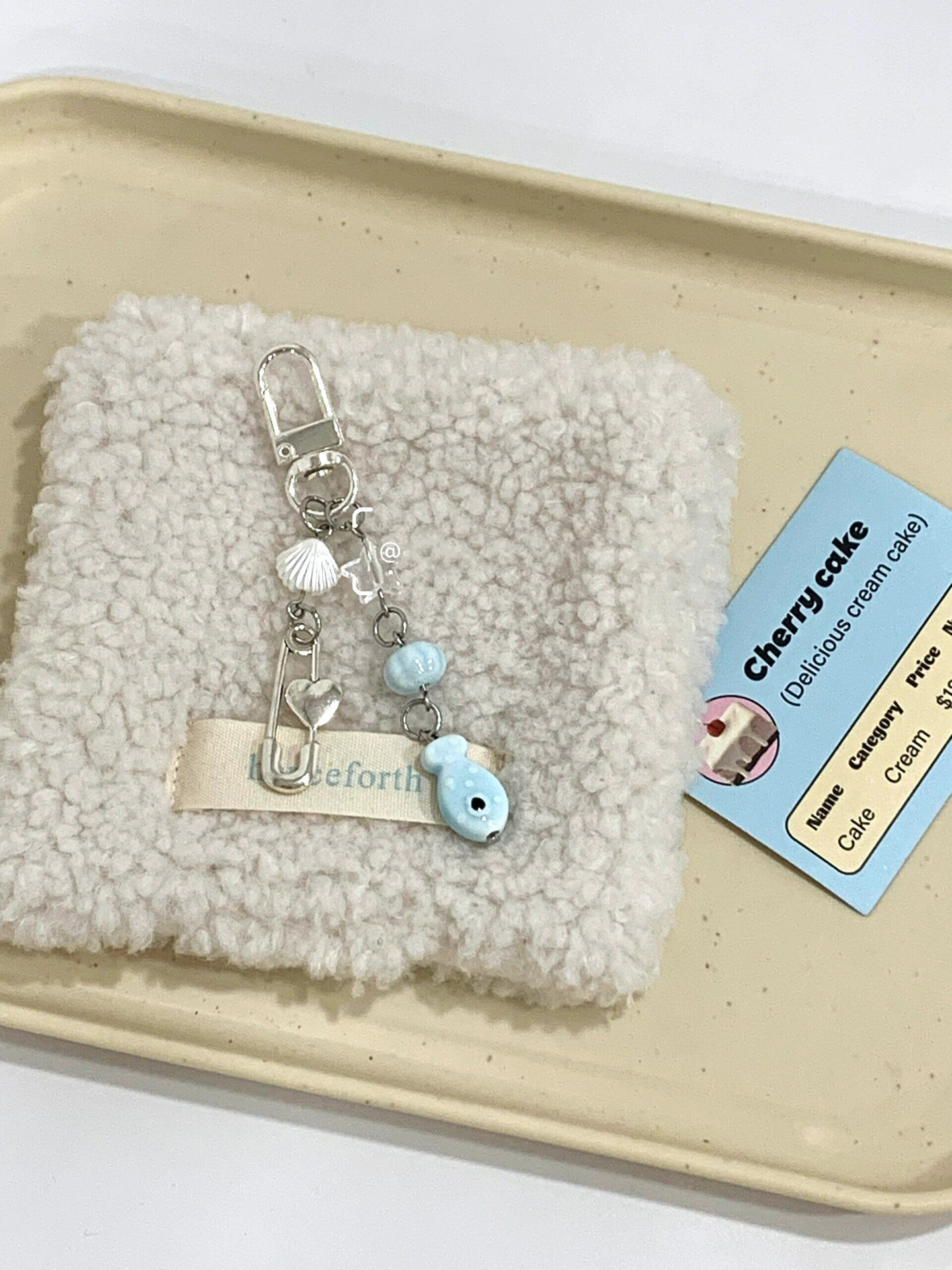 1 Piece Quantity Indoor, Daily Occasion 1 Piece Cute Fish Resin Mobile Phone Chain Keychain